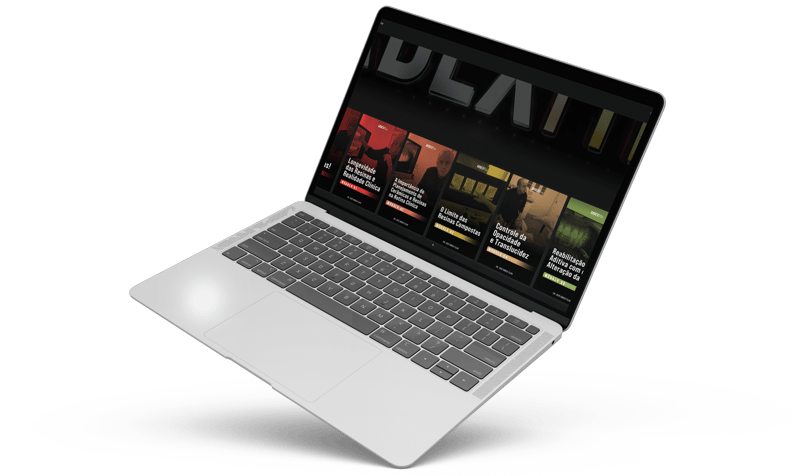 Arbexflix em um laptop